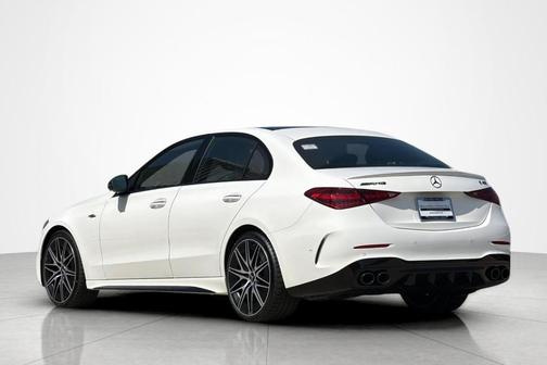 Polar White 2026 Mercedes-Benz AMG C 43 Base 4MATIC