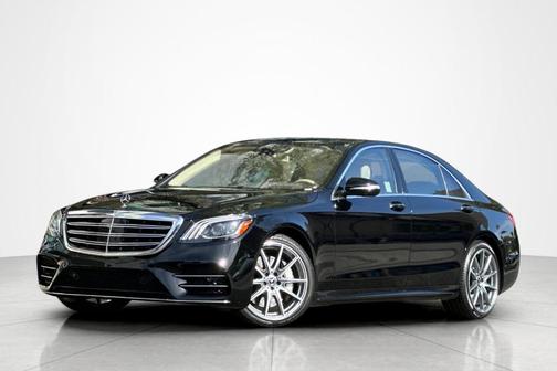 Black 2018 Mercedes-Benz S-Class S 450