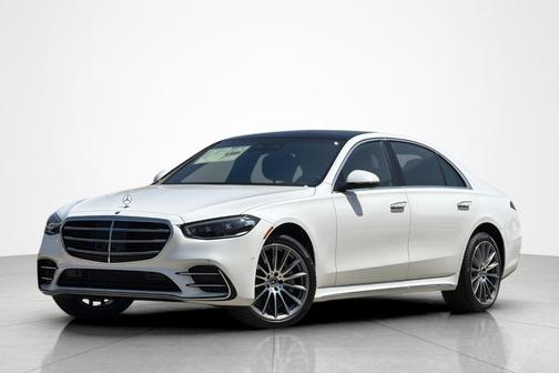MANUFAKTUR Moonlight White Metallic 2026 Mercedes-Benz S-Class Base