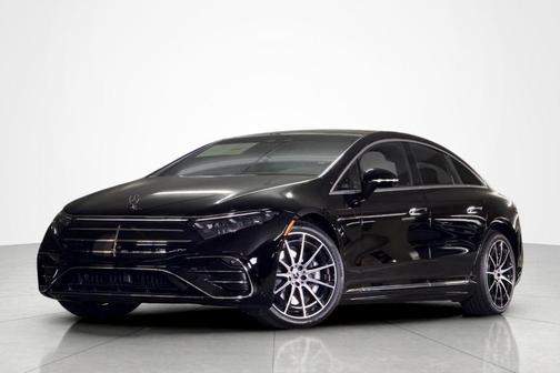Black 2026 Mercedes-Benz EQS 450 Base 4MATIC