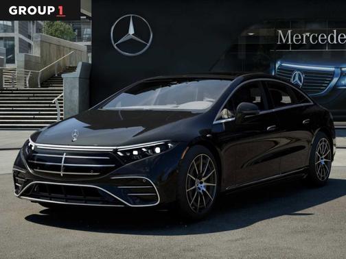 Black 2026 Mercedes-Benz EQS 450 Base 4MATIC