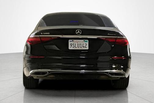 Black 2025 Mercedes-Benz S-Class S 580 4MATIC