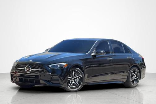 Black 2023 Mercedes-Benz C-Class C 300