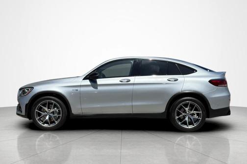 Cirrus Silver Metallic 2021 Mercedes-Benz AMG GLC 43 4MATIC Coupe