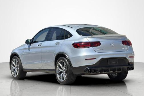 Cirrus Silver Metallic 2021 Mercedes-Benz AMG GLC 43 4MATIC Coupe
