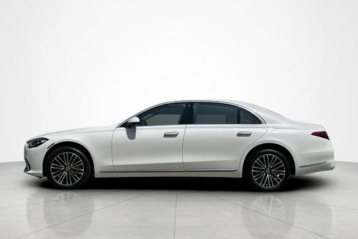 Moonlight White 2026 Mercedes-Benz S-Class Base