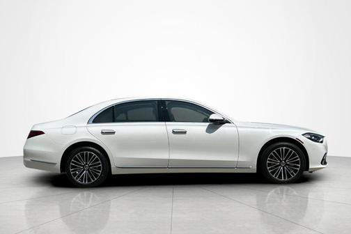 Moonlight White 2026 Mercedes-Benz S-Class Base