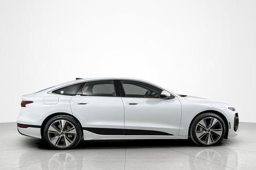 Glacier White Metallic 2025 Audi A6 e-tron Premium