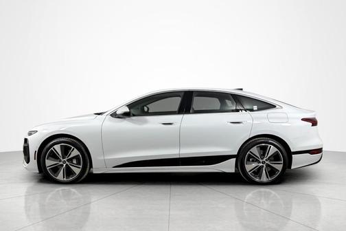 Glacier White Metallic 2025 Audi A6 e-tron Premium