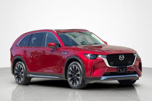 Soul Red Crystal Metallic 2024 Mazda CX-90 PHEV Premium