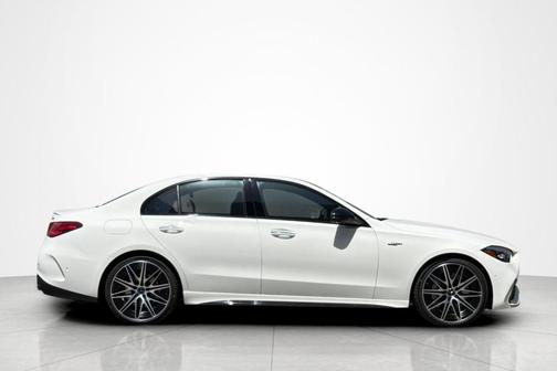 Polar White 2026 Mercedes-Benz AMG C 43 Base 4MATIC