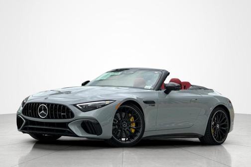 Alpine Gray 2026 Mercedes-Benz AMG SL 55 Base