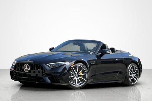 Obsidian Black Metallic 2023 Mercedes-Benz AMG SL 63 Base