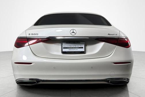 Diamond White 2022 Mercedes-Benz S-Class S 580 4MATIC