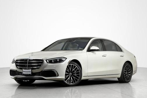 Diamond White 2022 Mercedes-Benz S-Class S 580 4MATIC