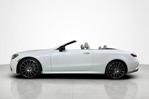 Moonlight White 2023 Mercedes-Benz E-Class E 450 4MATIC