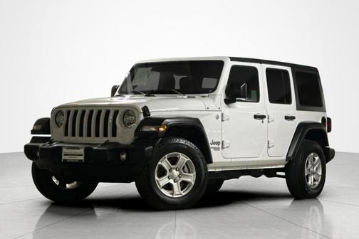 Bright White 2021 Jeep Wrangler Unlimited Sport