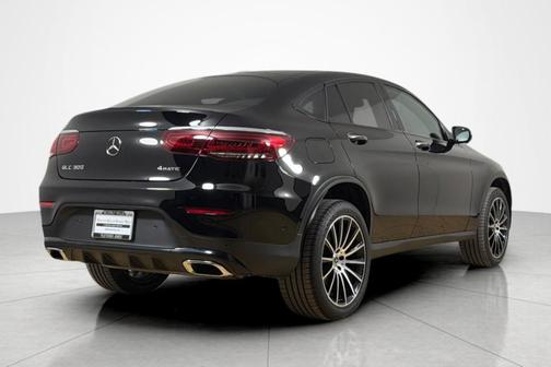 Black 2022 Mercedes-Benz GLC 300 4MATIC Coupe