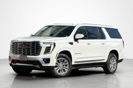Polar White 2025 GMC Yukon XL Denali