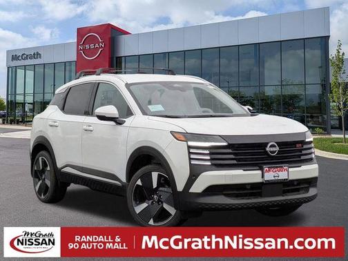 Aspen White Tri 2025 Nissan Kicks SR SUV