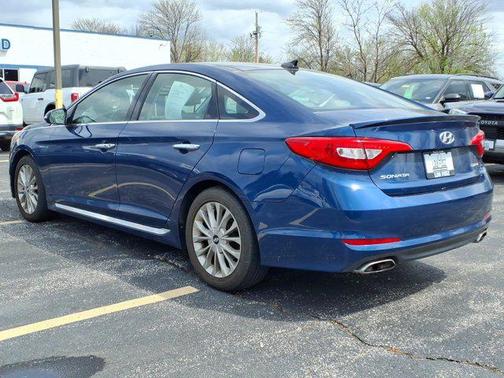Lakeside Blue 2015 Hyundai SONATA Limited