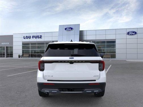 White Metallic 2026 Ford Explorer Active