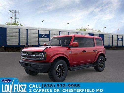 Ruby Red Metallic Tinted Clearcoat 2026 Ford Bronco Outer Banks