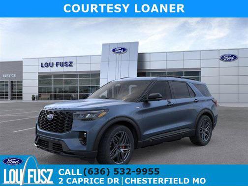 Vapor Blue Metallic 2026 Ford Explorer ST-Line