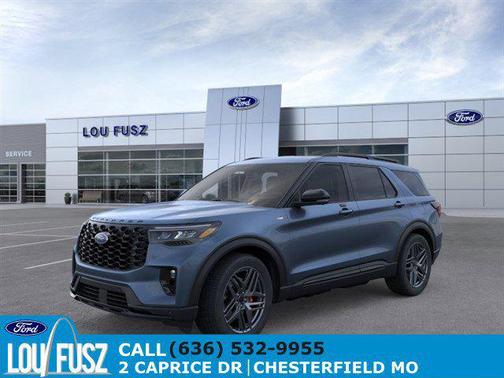 Vapor Blue Metallic 2026 Ford Explorer ST-Line