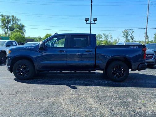 Northsky Blue Metallic 2022 Chevrolet Silverado 1500 Limited Custom