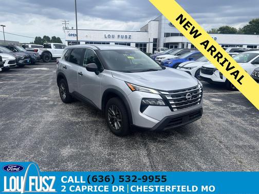 Brilliant Silver Metallic 2024 Nissan Rogue S