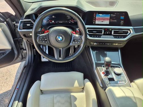 Skyscraper Grey Metallic 2022 BMW M4 Competition xDrive