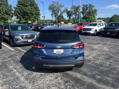 Lakeshore Blue Metallic 2024 Chevrolet Equinox 1LT