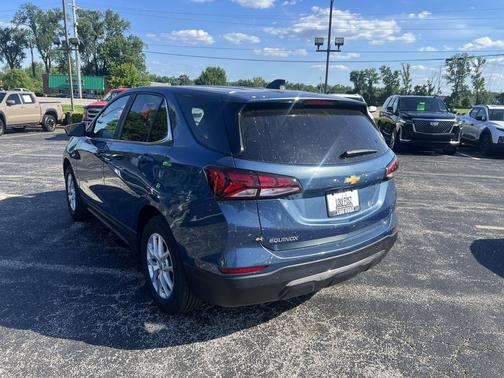 Lakeshore Blue Metallic 2024 Chevrolet Equinox 1LT