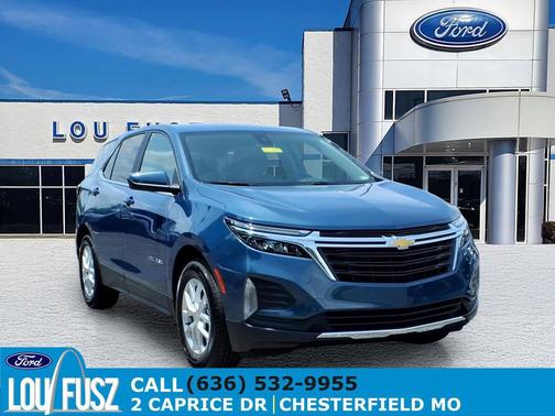 Lakeshore Blue Metallic 2024 Chevrolet Equinox 1LT