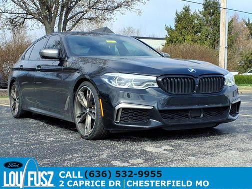 Black Sapphire Metallic 2018 BMW M550 i Xdrive