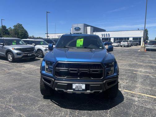 Blue Metallic 2020 Ford F-150 Raptor