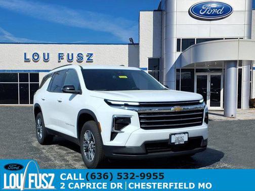 Summit White 2025 Chevrolet Traverse LT