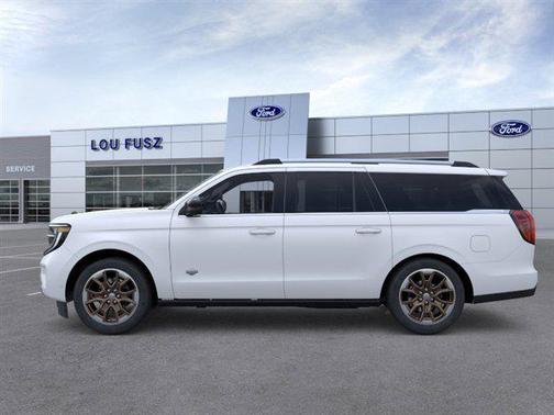 White Metallic 2025 Ford Expedition Max King Ranch