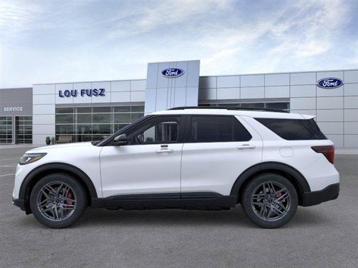 Star White Metallic Tri-Coat 2026 Ford Explorer ST