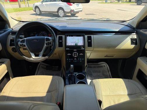 Blue 2016 Ford Flex Limited w/EcoBoost