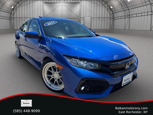 Blue 2017 Honda Civic Si