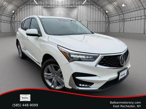 White 2019 Acura RDX Advance Package
