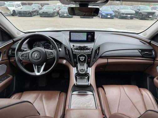 White 2019 Acura RDX Advance Package