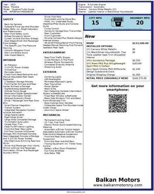 2022 Porsche Cayenne Turbo Coupe AWD