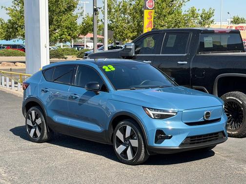 Fjord Blue Metallic 2023 Volvo C40 Recharge Pure Electric Twin Ultimate