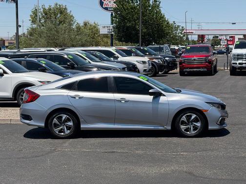 Lunar Silver Metallic 2021 Honda Civic LX