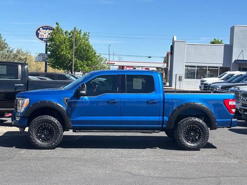 Atlas Blue Metallic 2023 Ford F-150 Lariat
