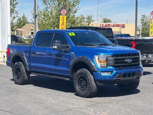 Atlas Blue Metallic 2023 Ford F-150 Lariat