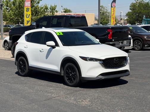 Snowflake White Pearl Mica 2022 Mazda CX-5 2.5 S Preferred Package